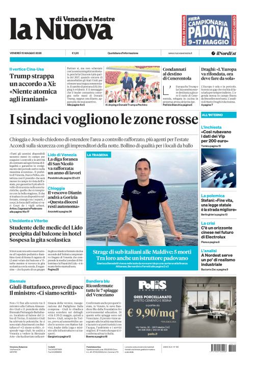 15 maggio 2026