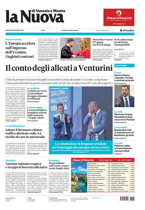 28 maggio 2026