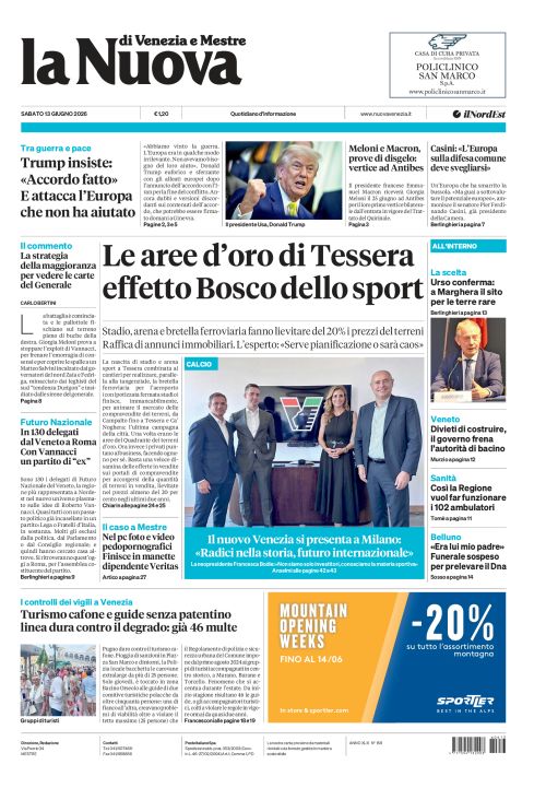 13 giugno 2026