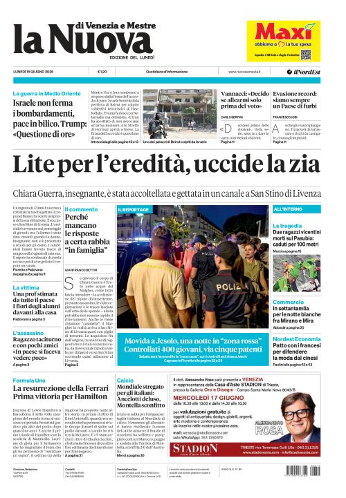 15 giugno 2026