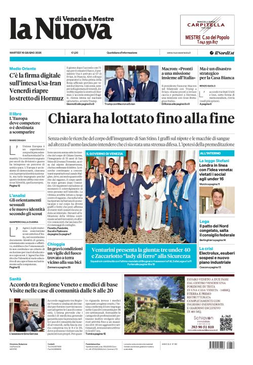 16 giugno 2026