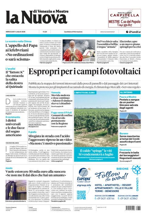 1 luglio 2026