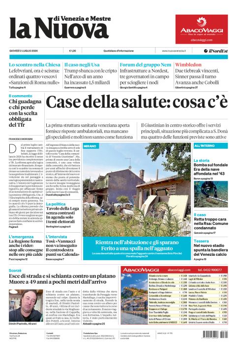 2 luglio 2026
