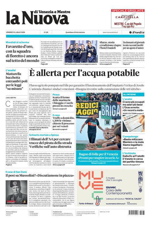 31 luglio 2026
