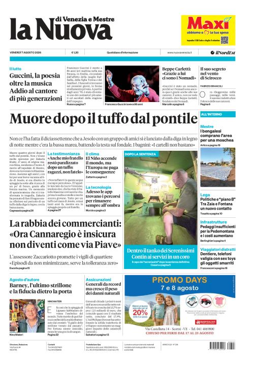 7 agosto 2026