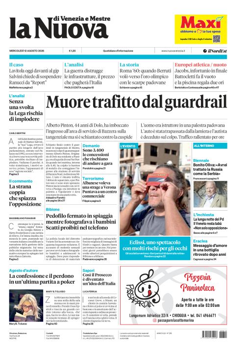 12 agosto 2026