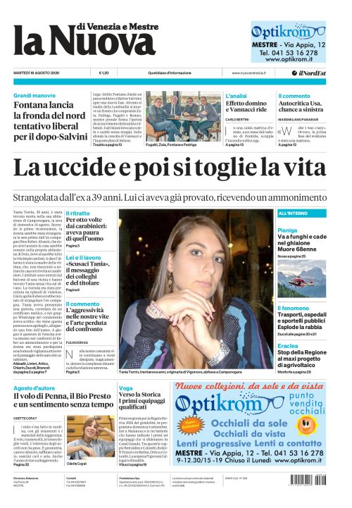 18 agosto 2026