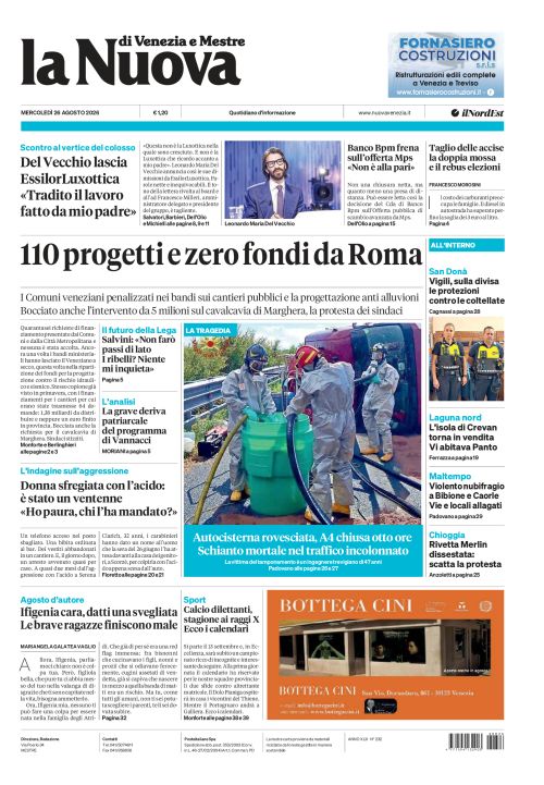 26 agosto 2026