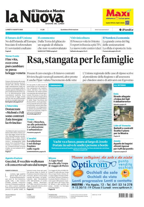 31 agosto 2026