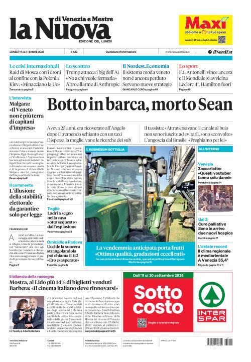 14 settembre 2026