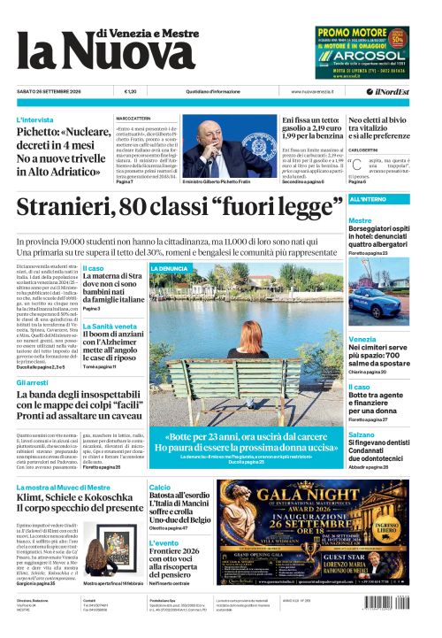 26 settembre 2026