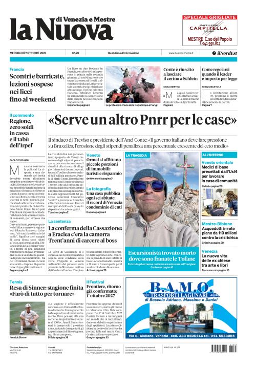 7 ottobre 2026