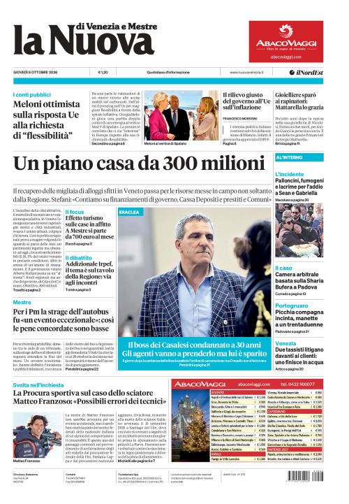 8 ottobre 2026