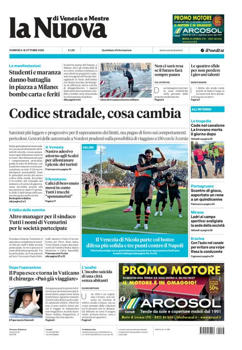 18 ottobre 2026