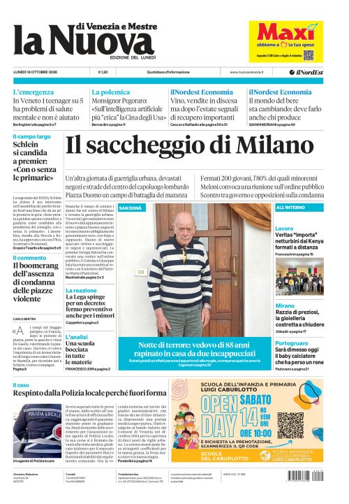 19 ottobre 2026