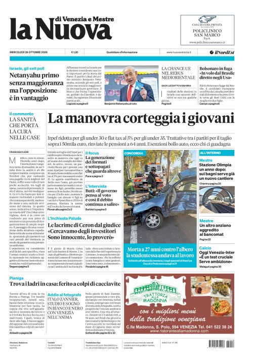 28 ottobre 2026