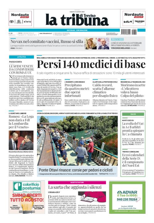 9 agosto 2025