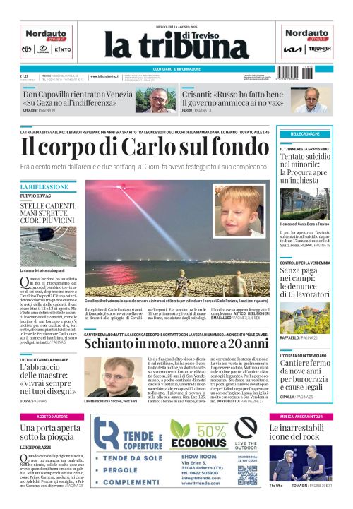 13 agosto 2025