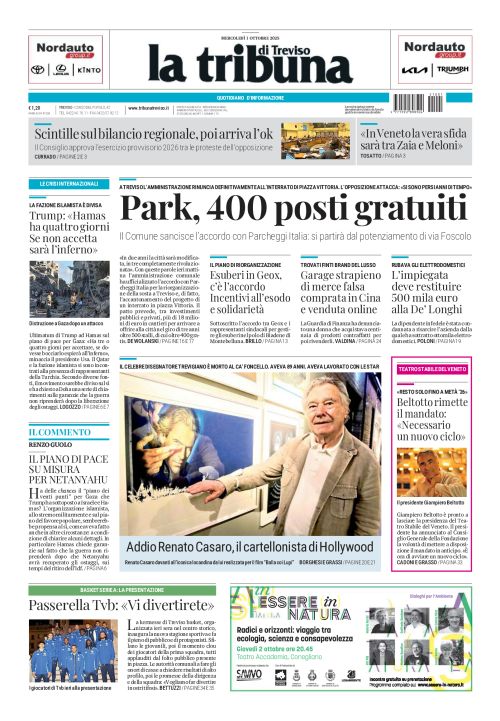 1 ottobre 2025