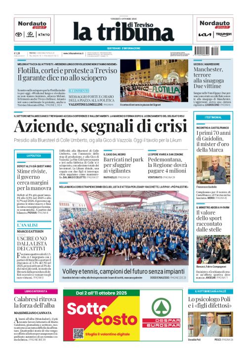 3 ottobre 2025