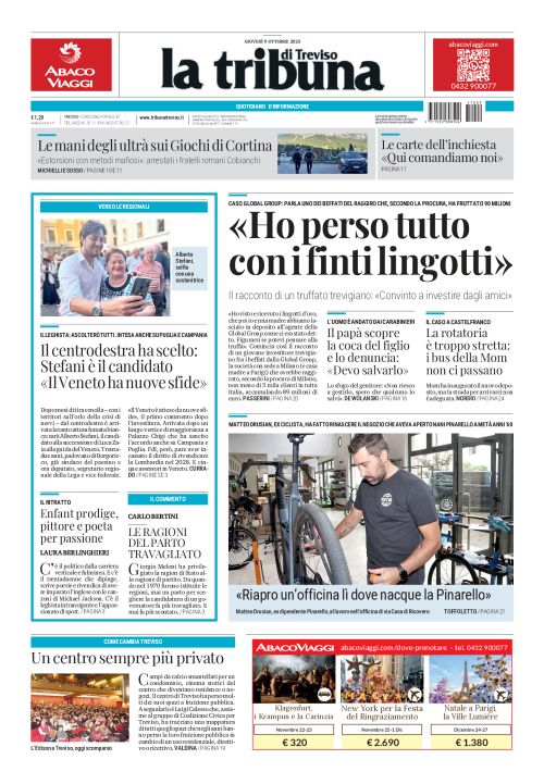 9 ottobre 2025