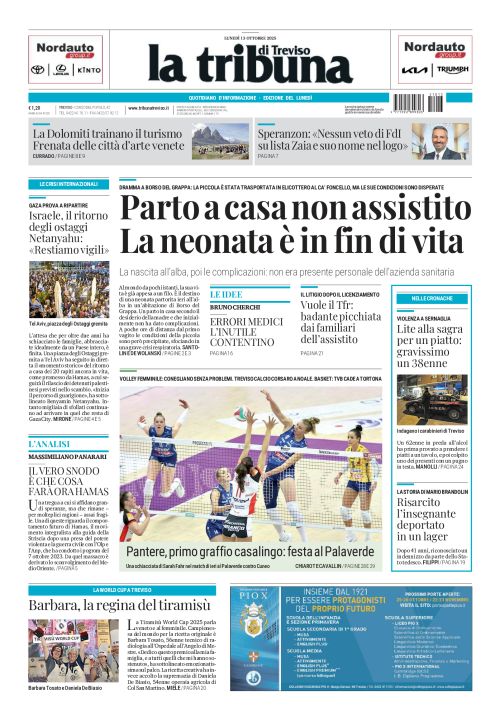 13 ottobre 2025
