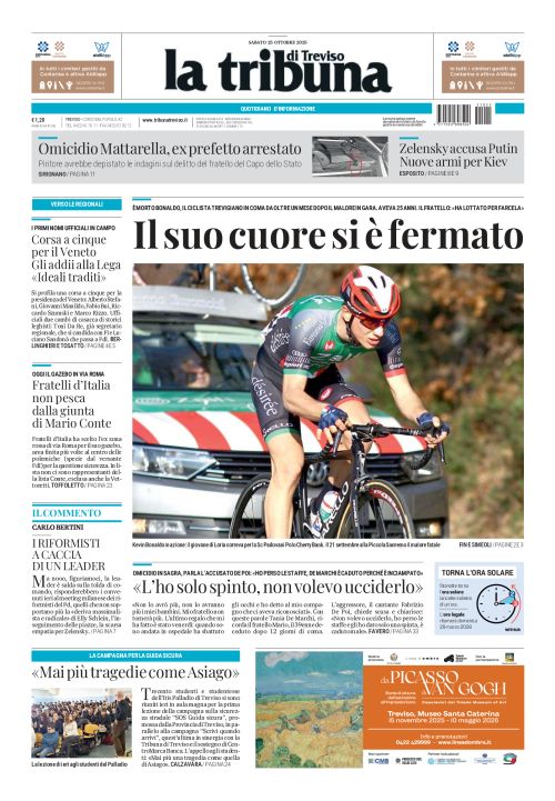 25 ottobre 2025