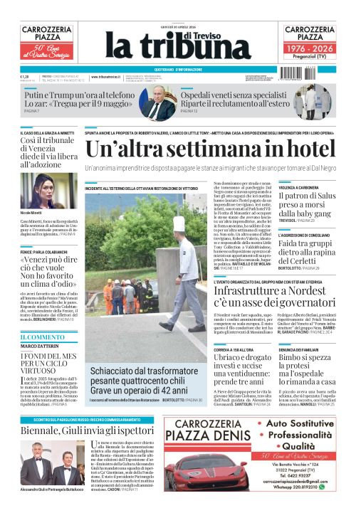30 aprile 2026