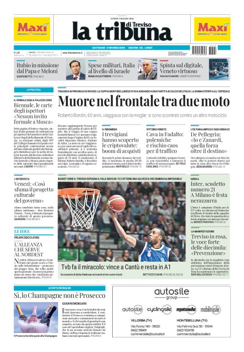 4 maggio 2026