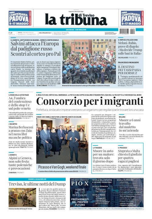 9 maggio 2026