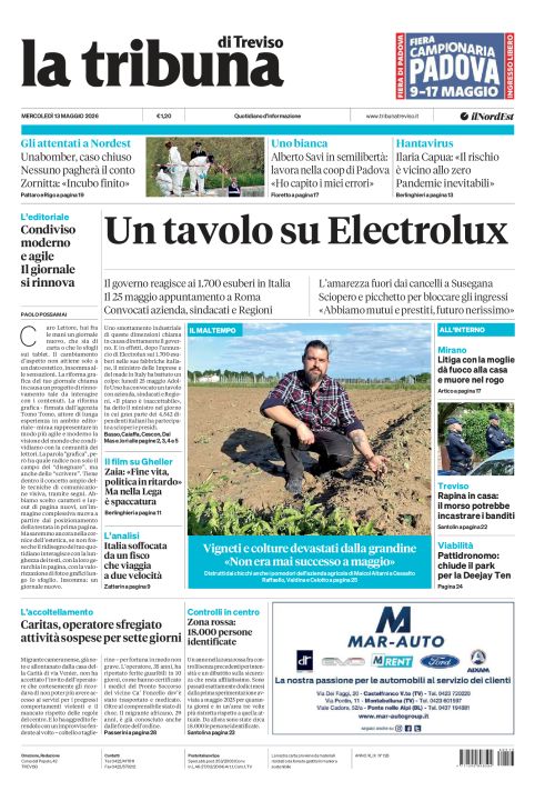 13 maggio 2026