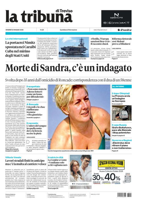 22 maggio 2026