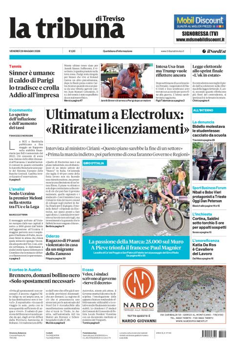 29 maggio 2026