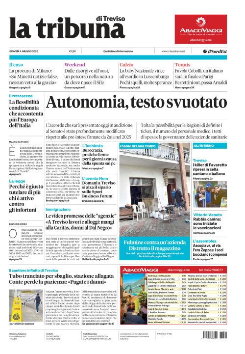 4 giugno 2026