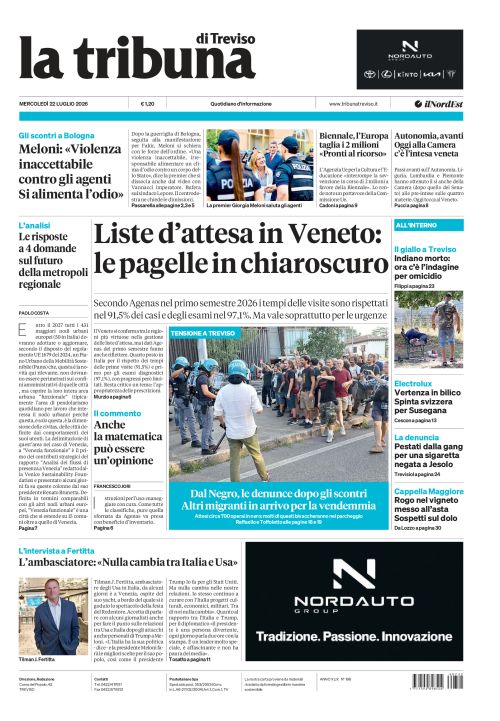 22 luglio 2026