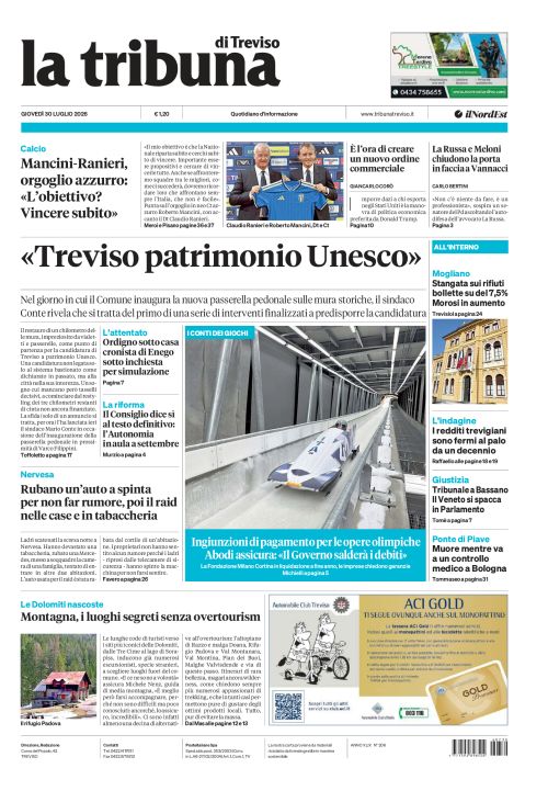 30 luglio 2026