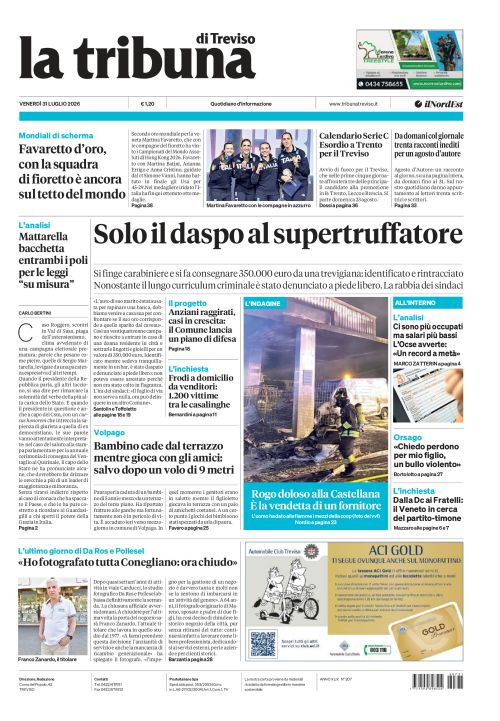 31 luglio 2026