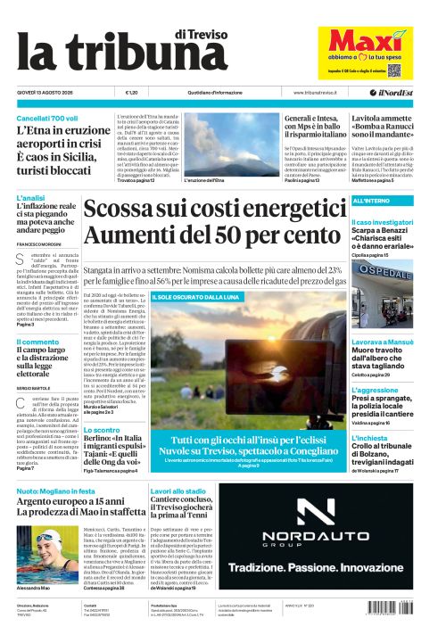 13 agosto 2026