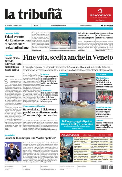 3 settembre 2026