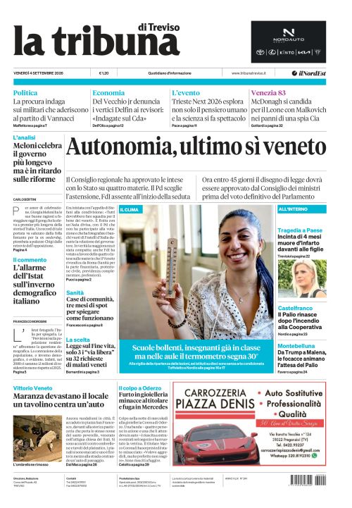 4 settembre 2026