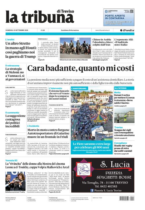 13 settembre 2026