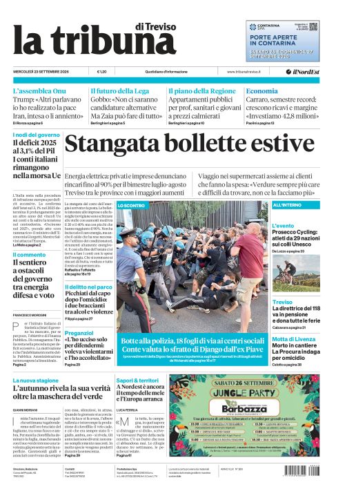 23 settembre 2026