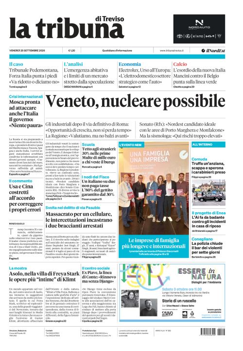 25 settembre 2026