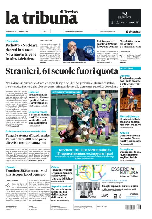 26 settembre 2026