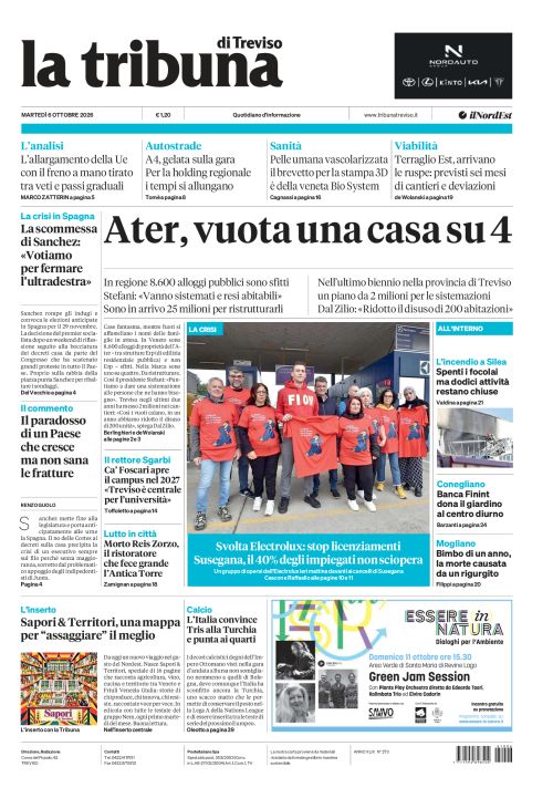 6 ottobre 2026